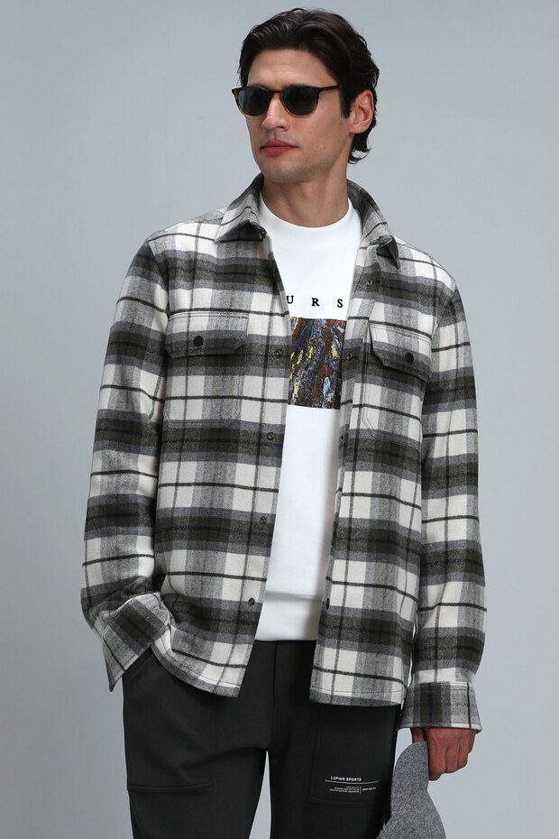 Ardasan Erkek Basic Gömlek Regular Fit Yeşil - 5