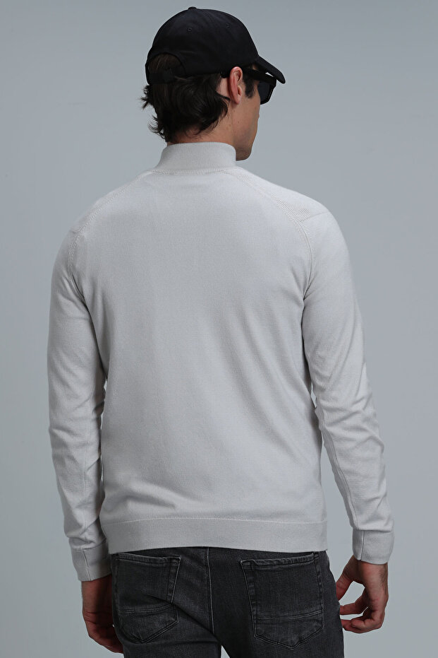 Face Erkek Kazak Ekru - 6