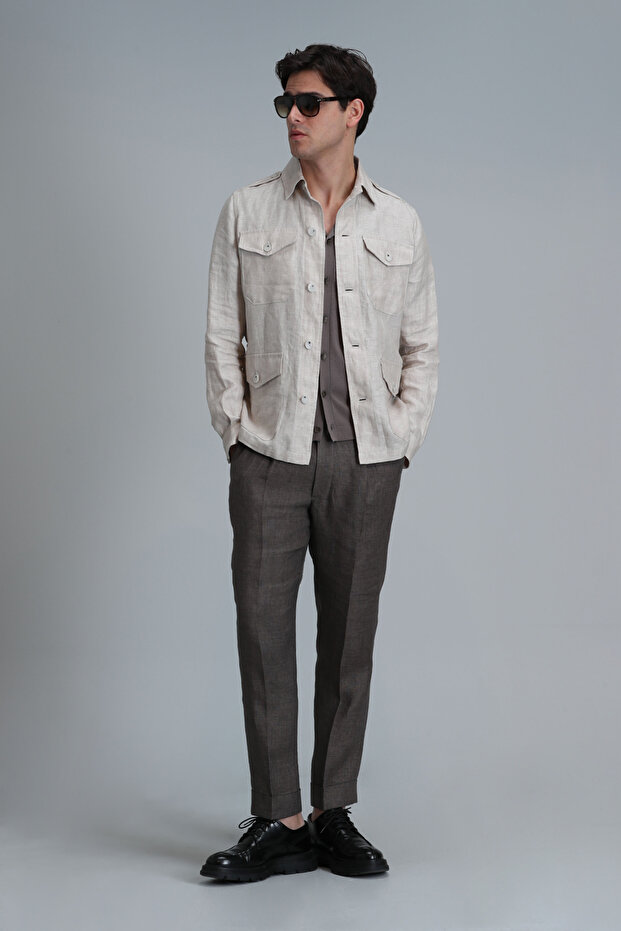 Mark Erkek Mont Bej - 4