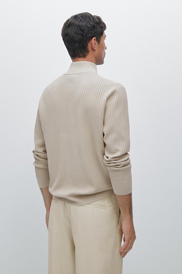 Dik yaka triko kazak - 3