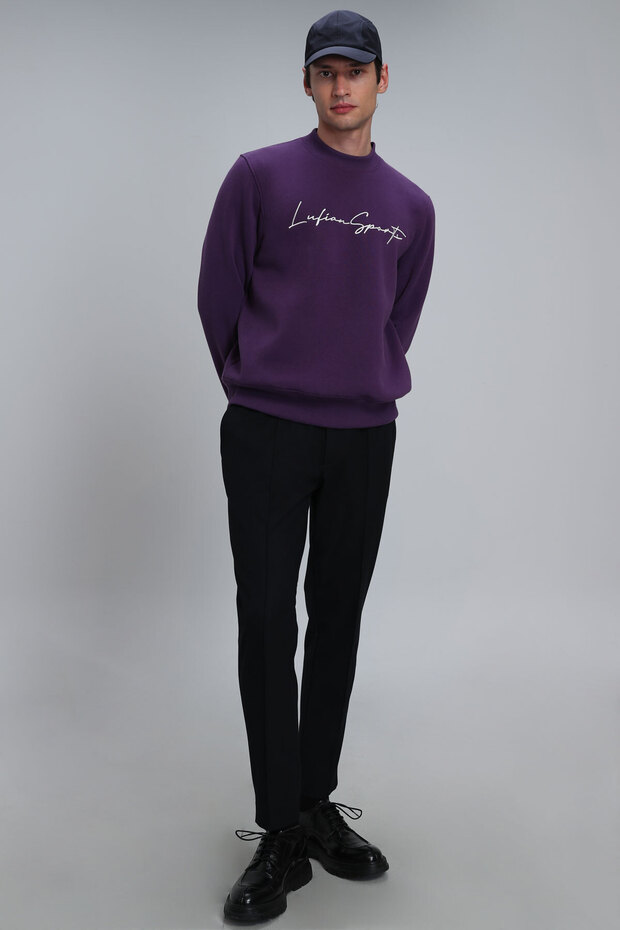 Lowe Erkek Sweatshirt Mürdüm - 2