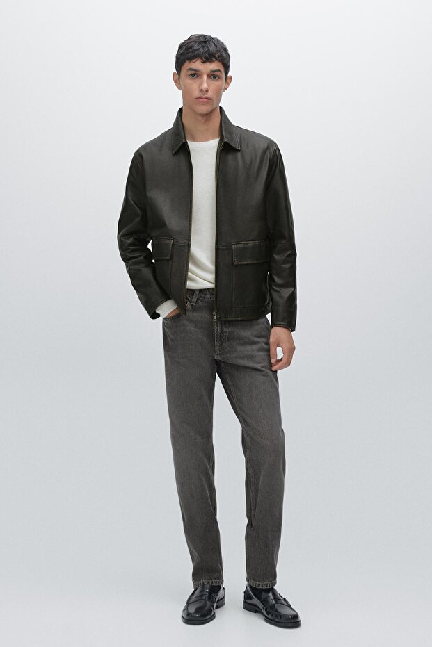 Tapered fit jeans - 1