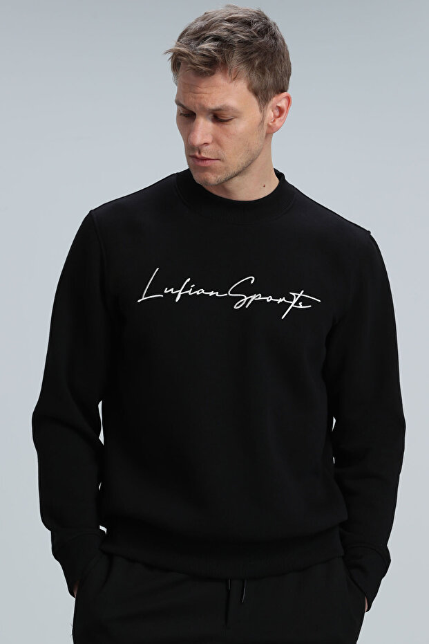 Lowe Erkek Sweatshirt Siyah - 5