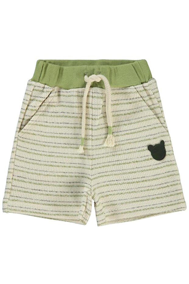 Baby Boy Shorts 6-18 Months Cream