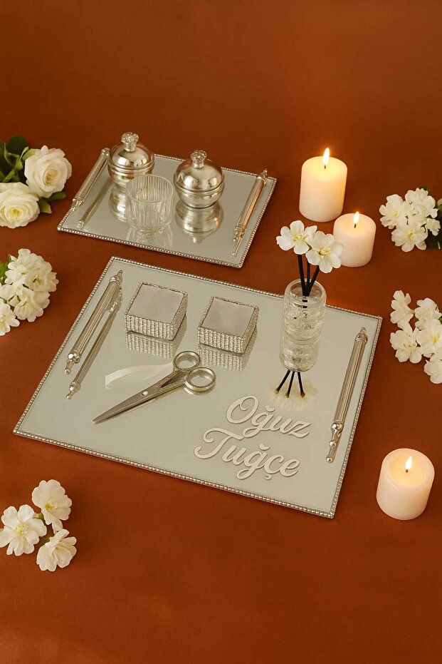 Nişan Tepsisi,Söz Tepsisi,Damat Tepsisi, Yüzük Tepsisi, İsteme Tepsisi - 3