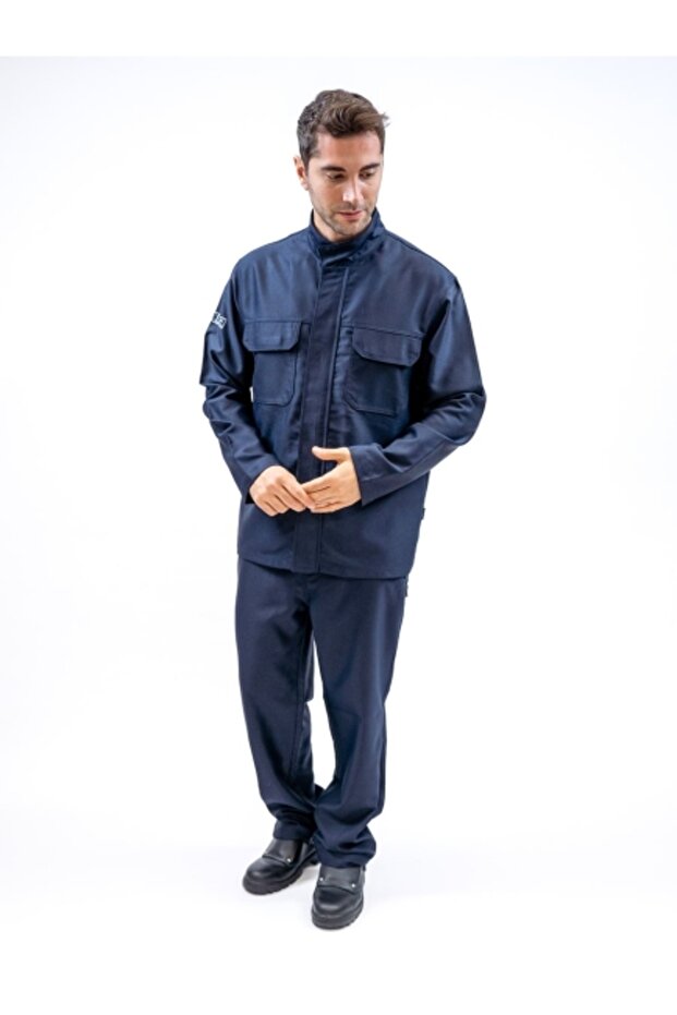 سترة لحام مقاومة للهب - 6