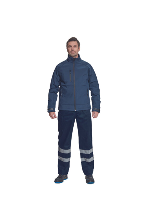 Navy Blue Chitra Softshell Jacket - 2