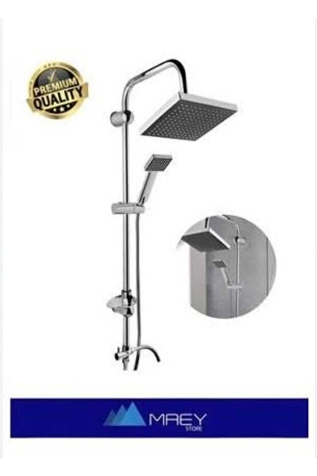 Local Yağmurlama Robot Tepe Duş Seti Duş Başlığı Takımı - 2