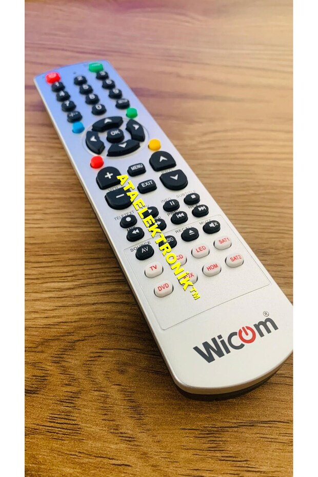 Wi-Com Smart Universal Remote Control Compatible with All Devices 8 in 1 Compatible - 5