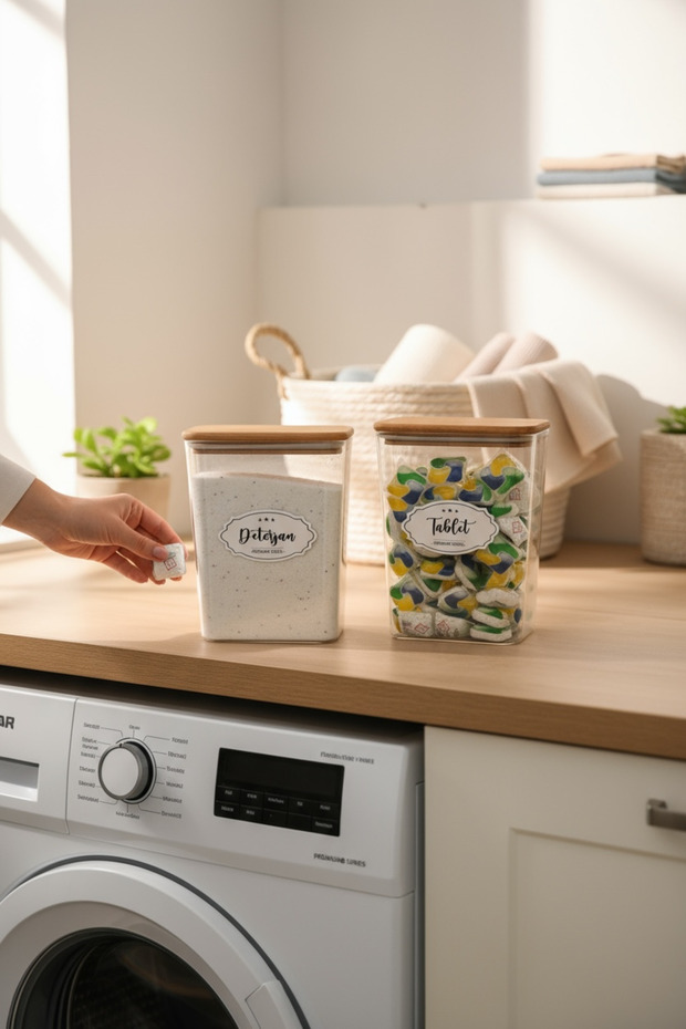 Series Deterjan Ve Tablet Kavanozu - 3