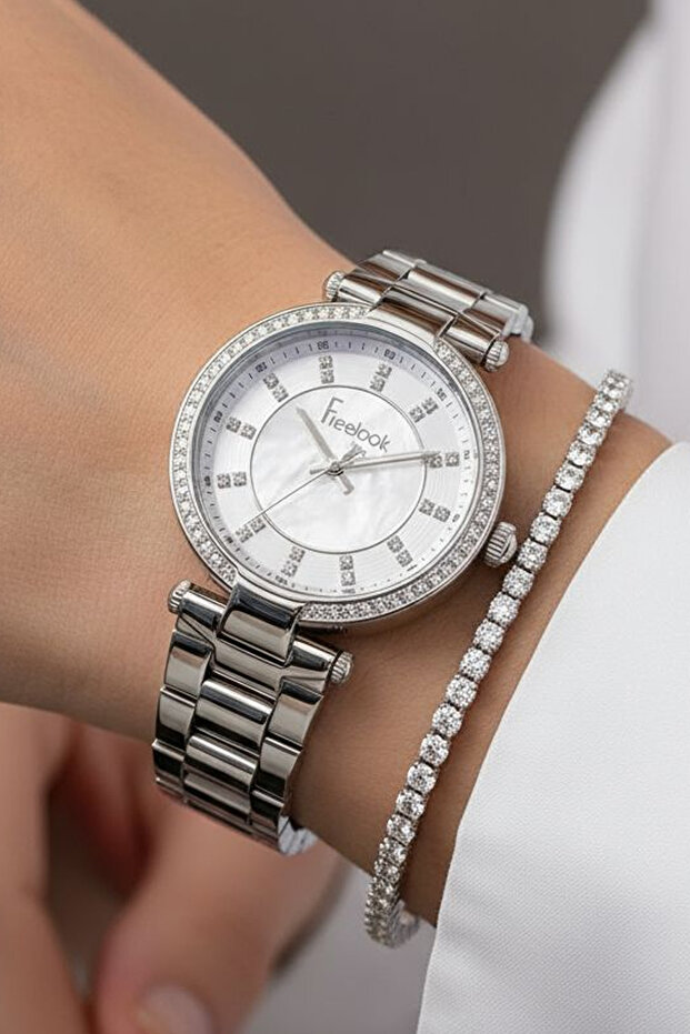 Freelook Metallic Women's Wristwatch