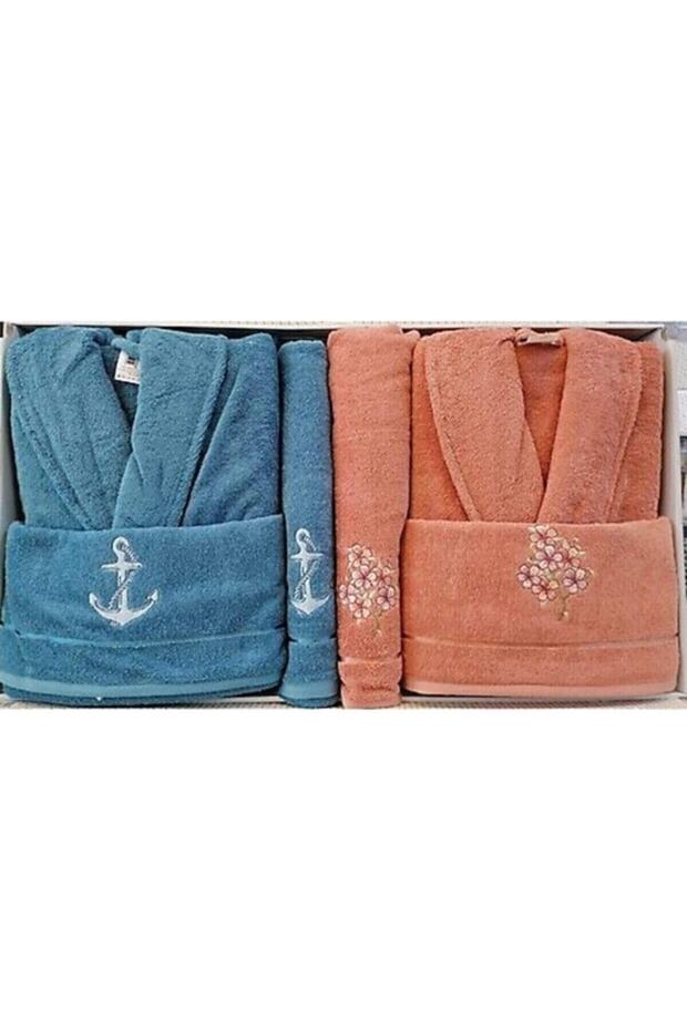 Rozen Aile Seti Mavi - Somon - 3