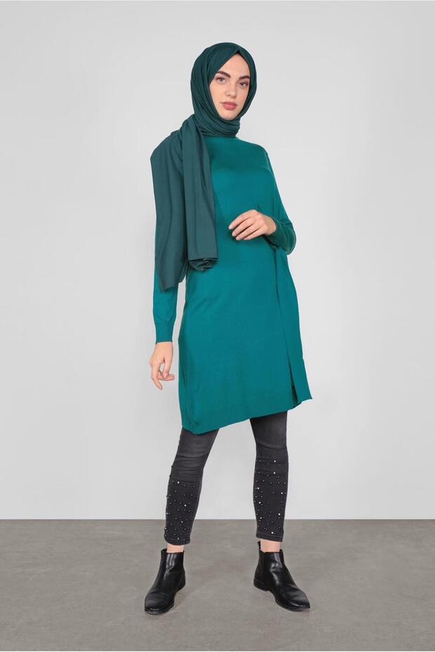 BELDEN BAĞCIKLI TRİKO TUNİK 41000 - 2