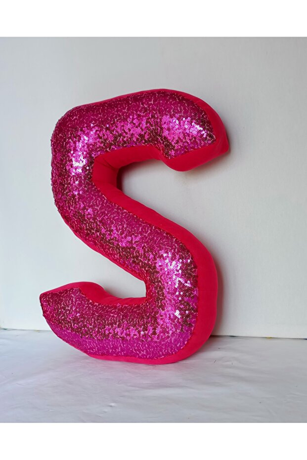 Harf Yastık Payetli ' S' - 3