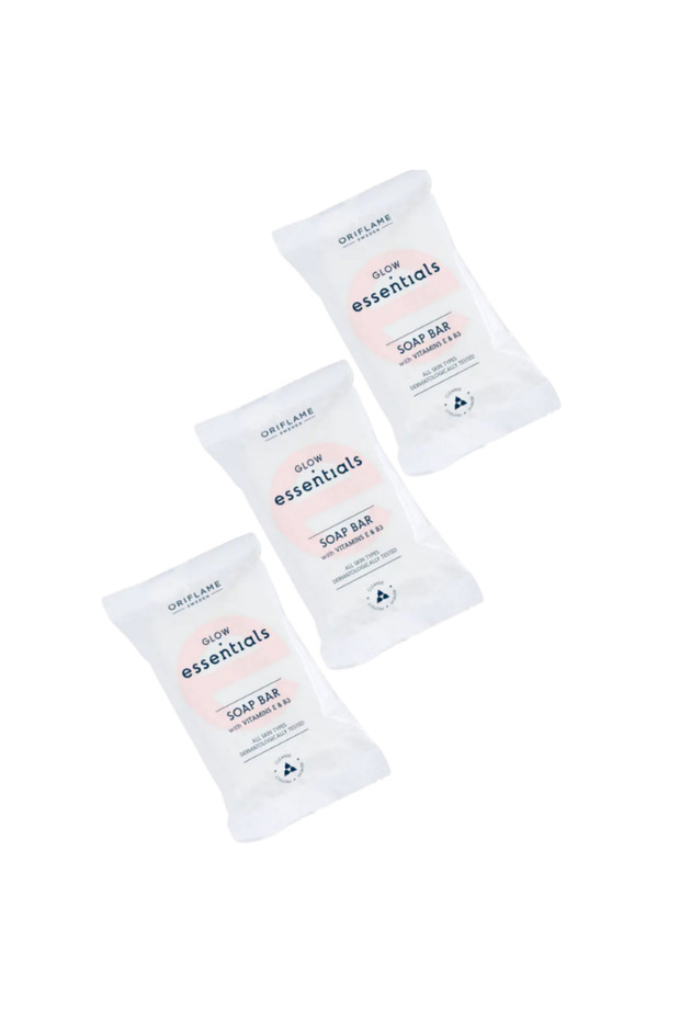 Glow Essentials E & B3 Vitamin Soap 3 Pieces 43909