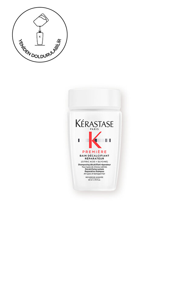 Première Bain Decalcifiant Reparateur Yıpranmış Saçlar Için Onarım Sağlayan Şampuan 80 ml - 4