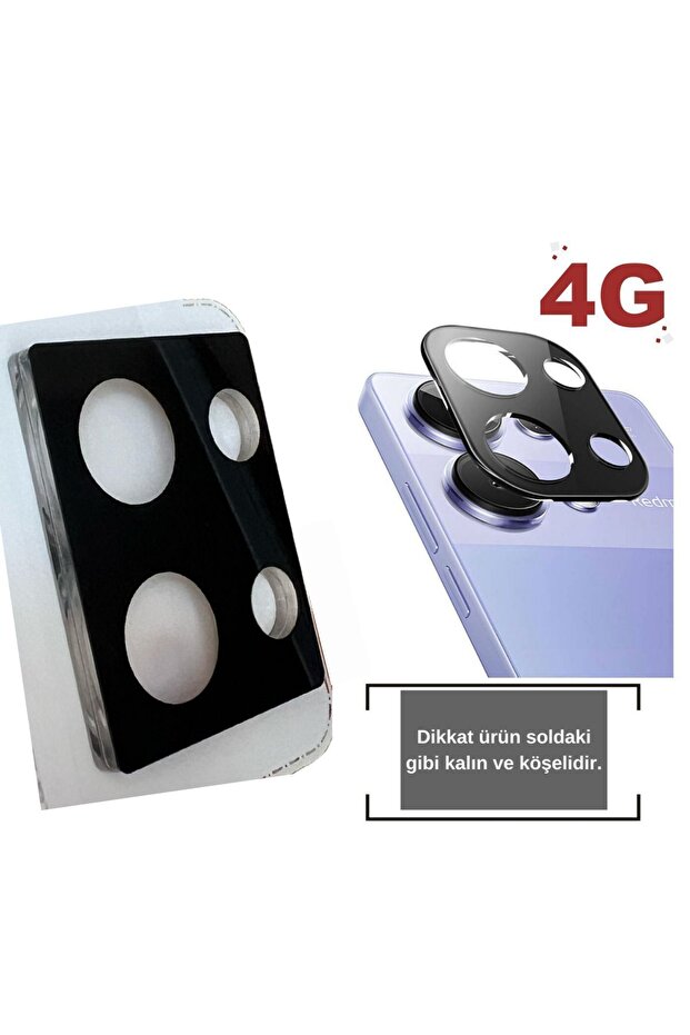 Xiaomi Redmi Note 13 Pro 4G - واقي عدسة الكاميرا، متوافق مع 4G - 1