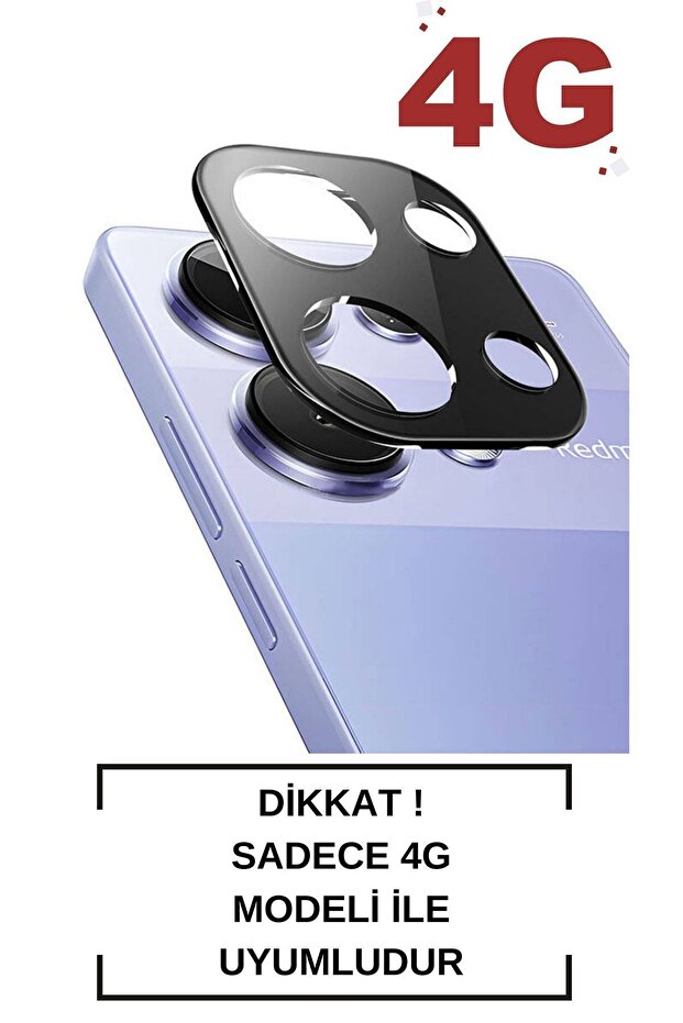 Xiaomi Redmi Note 13 Pro 4G - واقي عدسة الكاميرا، متوافق مع 4G - 4