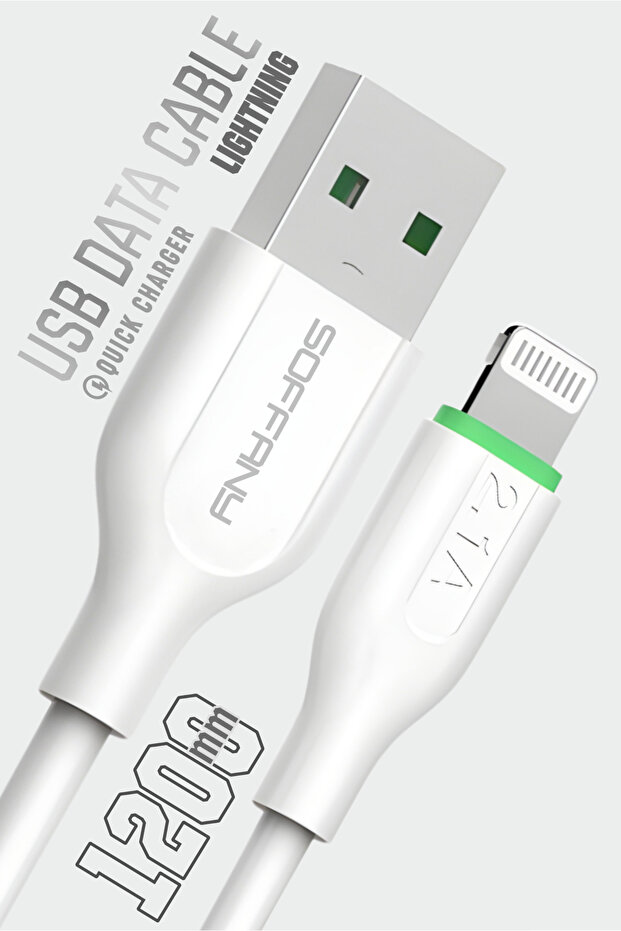 HM-505 Lightning USB Data & Şarj Kablosu 2.1A - 1