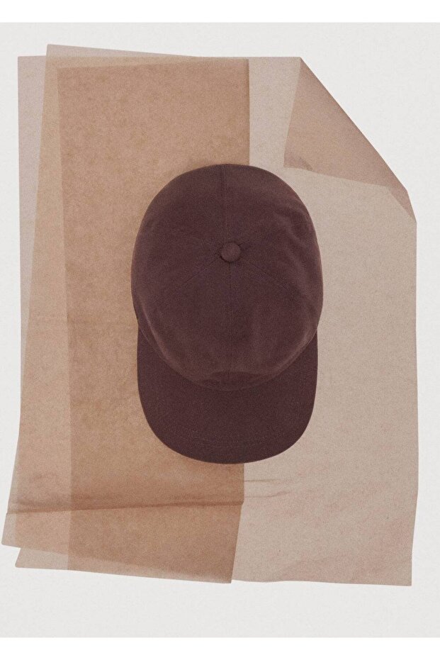 Pamuklu vizör şapka - 4