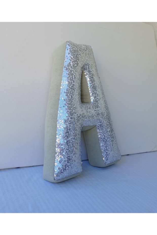 Payetli Harf Yastık - 3