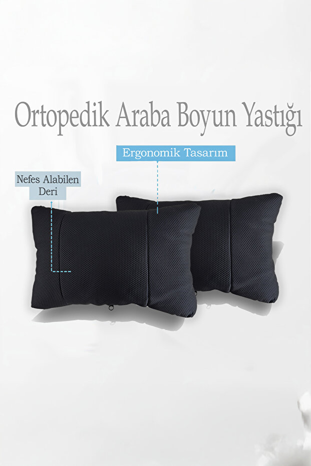 MMCARD Ortapedik Araç Boyun Yastığı 2'li Set