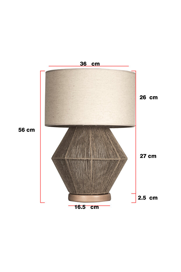 Seychelles Jüt Abajur - 6