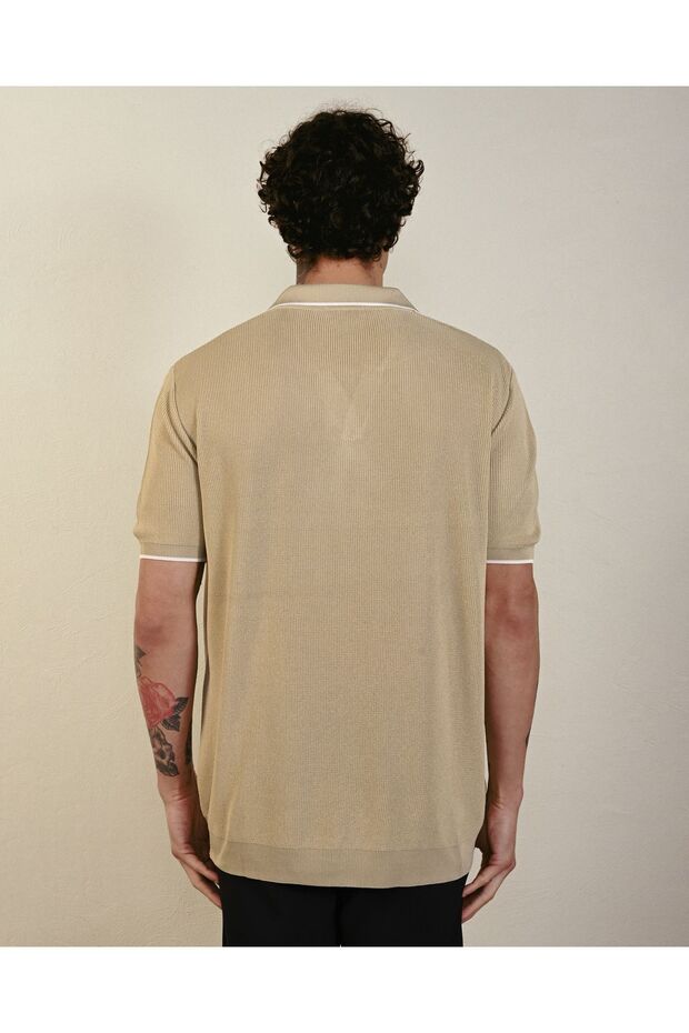 Oversize Premium Basic Triko T-shirt - 5