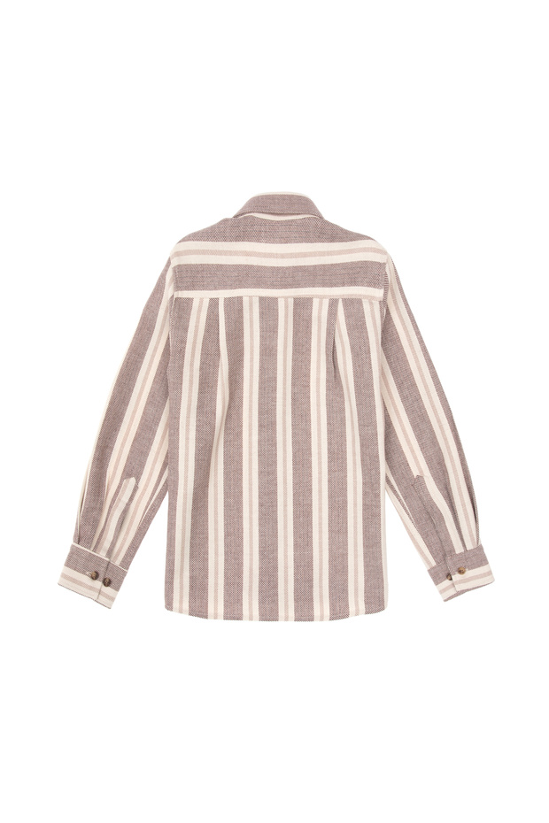 Erkek Çocuk Camel Uzun Kollu Gömlek 50316660-VR233 - 7