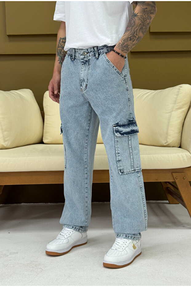 Baggy kargo pantolon - 6