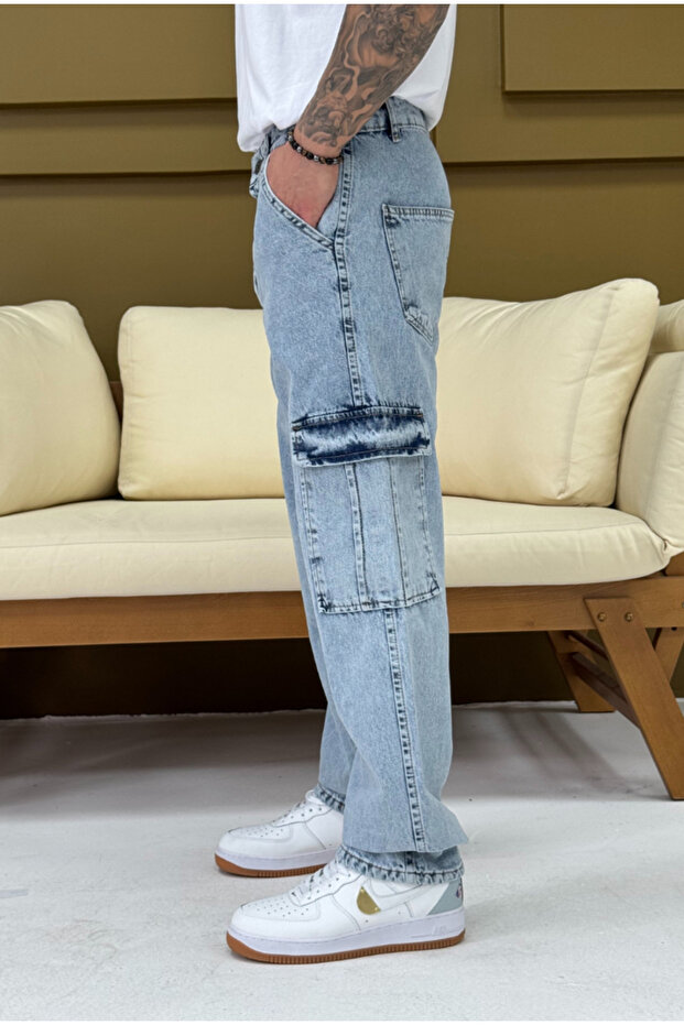 Baggy kargo pantolon - 3