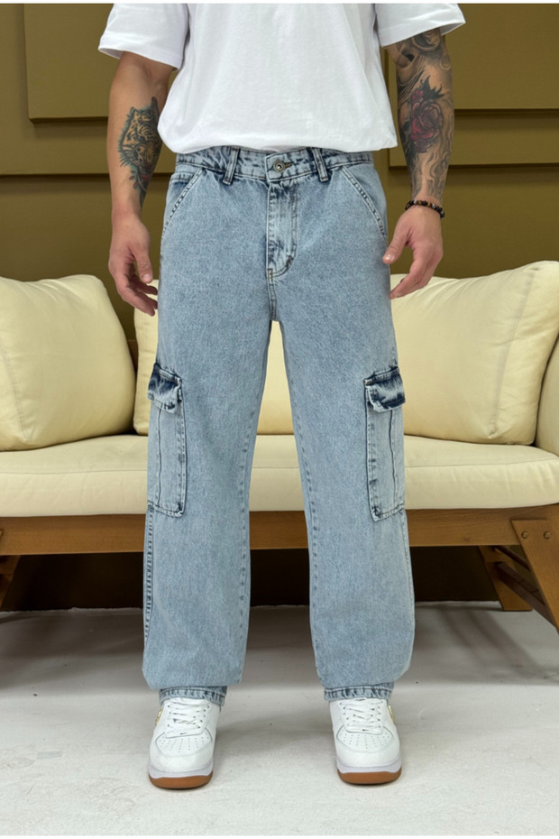 Baggy kargo pantolon - 8