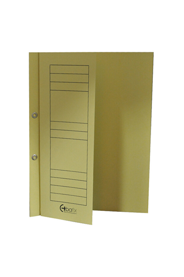 Half Cover File Cardboard Yellow (1 Pack 50 Pieces)