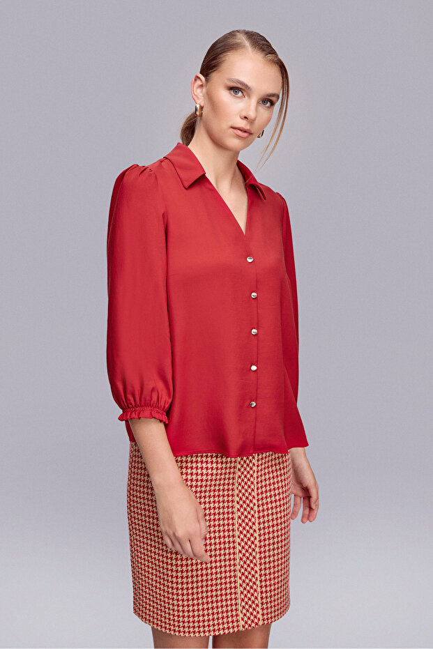2358 BLUZ KIRMIZI - 2