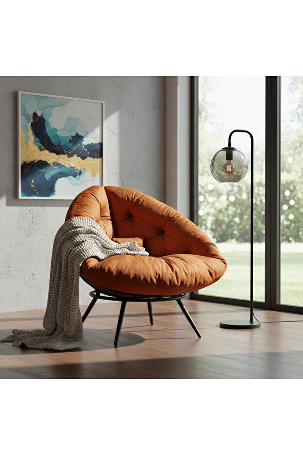 Gerd Tekli Koltuk Berjer Turuncu - 1