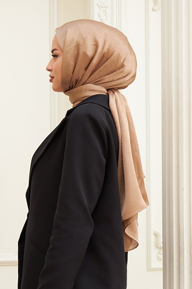 Janjan Çift Taraflı Şal Hardal - 4