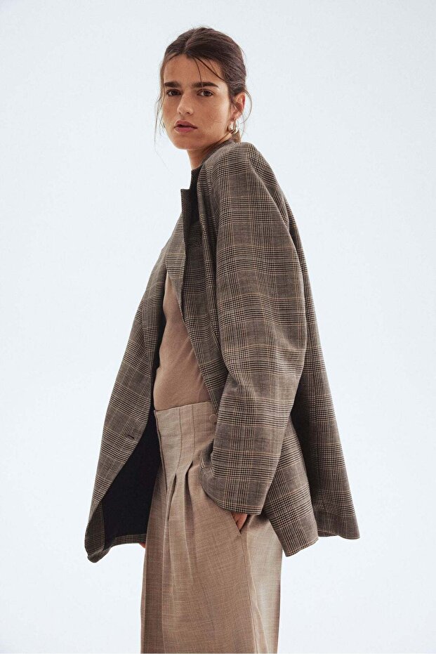 سترة من مزيج الكتان - 1