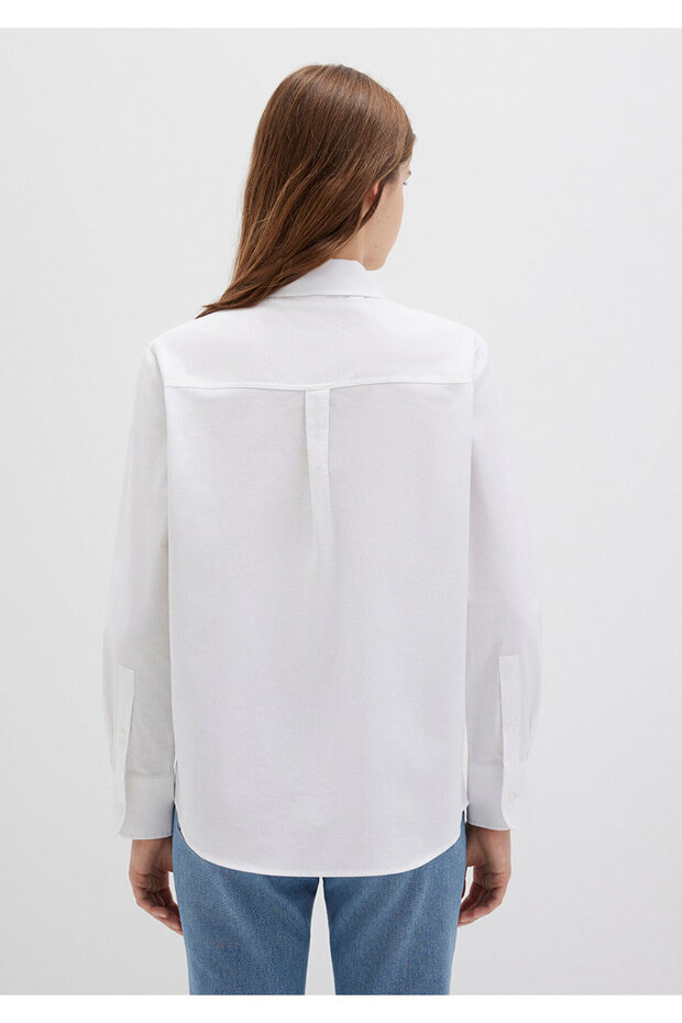 Ekru Gömlek Regular Fit / Normal Kesim 1211196-70057 - 4