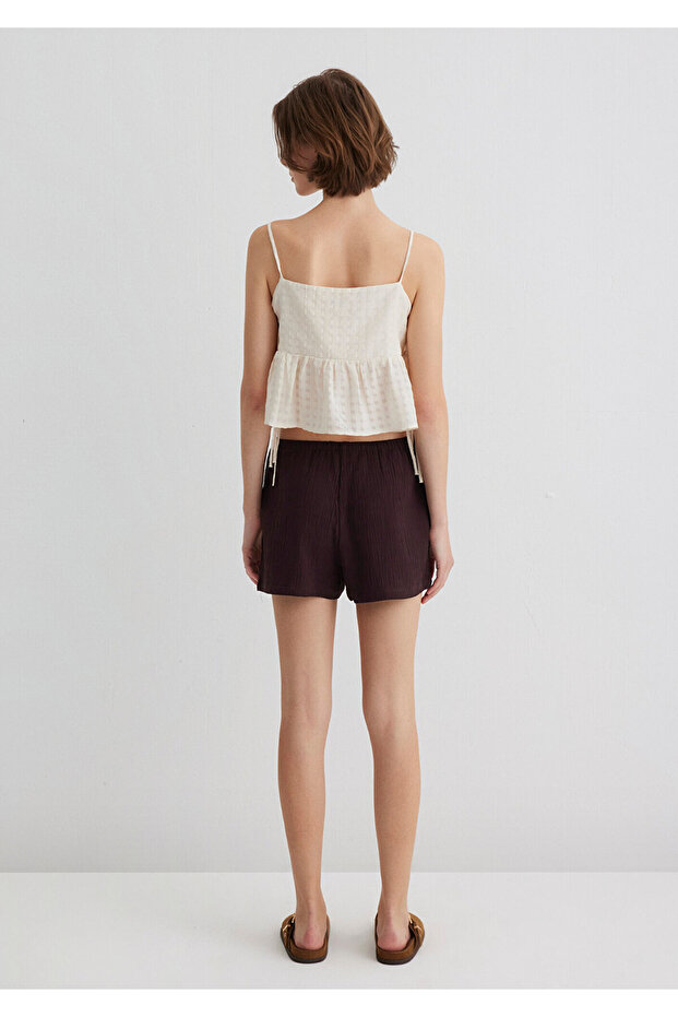 Kahverengi Şort 1410237-70244 - 5