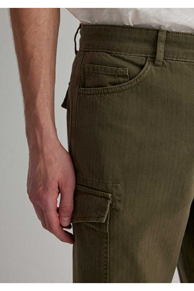 Haki Kargo Şort 0410287-80769 - 7