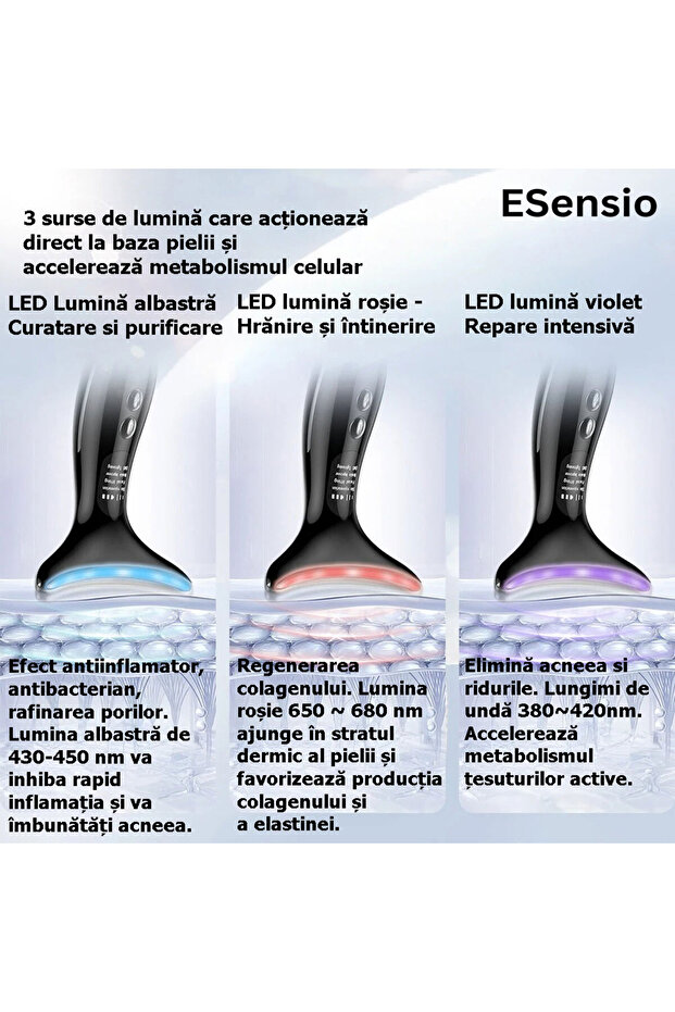 HY38 – 4-in-1 Smart Face Lifting Device with EMS, LED and Sonic Vibration - 5