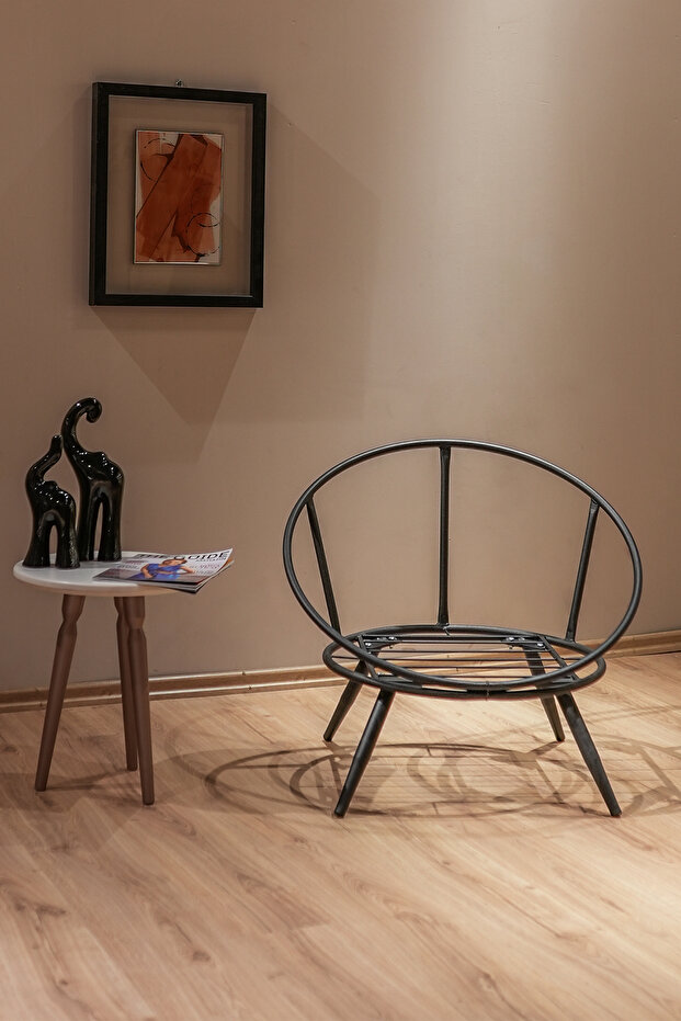 Floki Tekli Koltuk Berjer Gri - 5