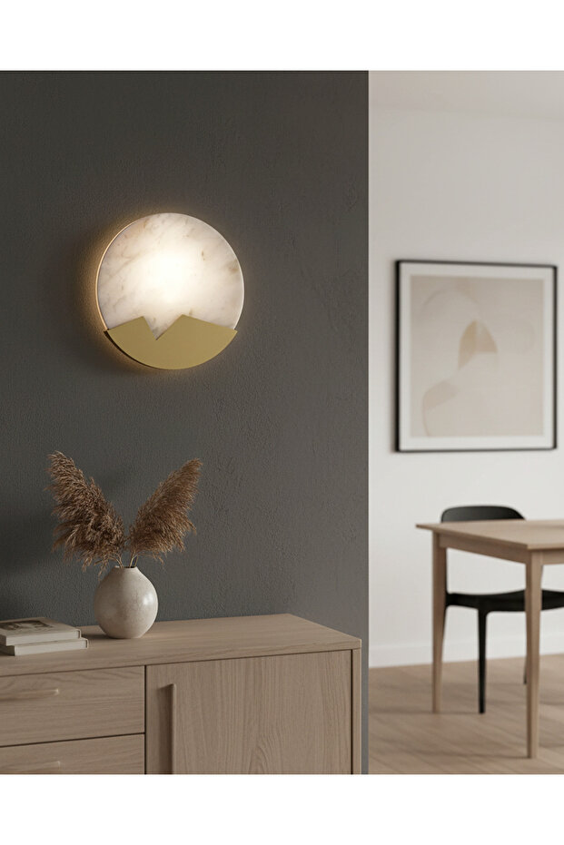 Özcan Aydınlatma 2315-7 Mova Mermer Aplik Eskitme - 1