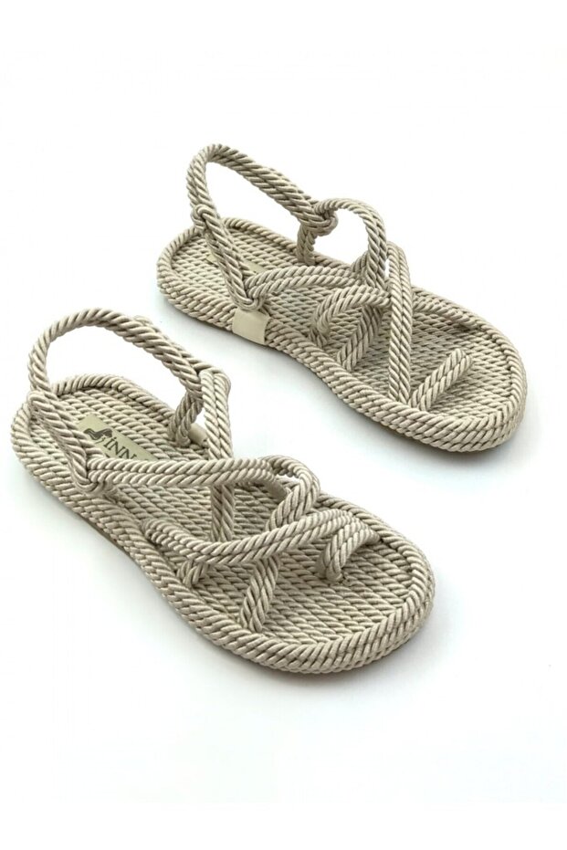 Derta Kadın Hasır Sandalet - 3