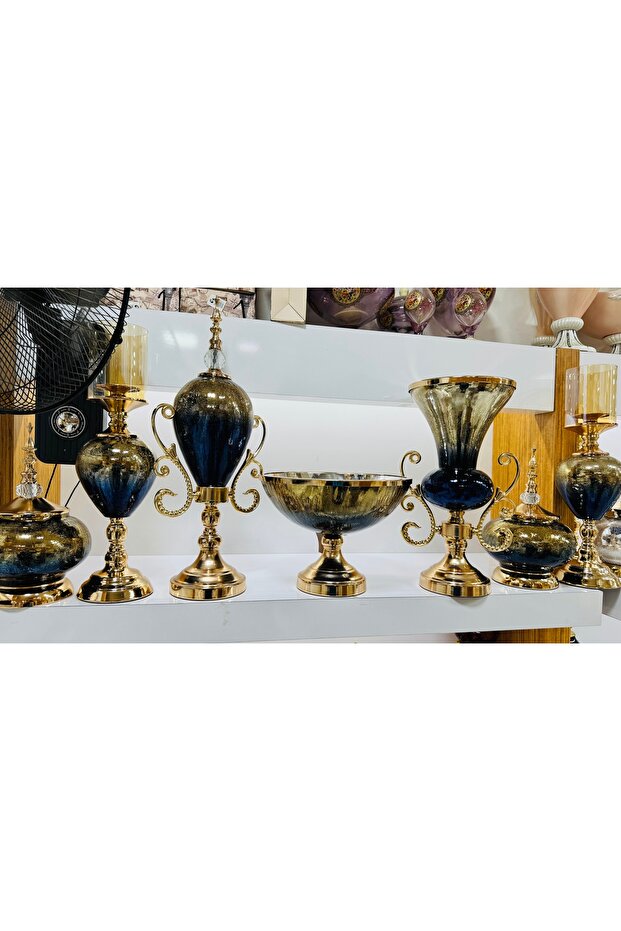 7 Parça Cam Salon Seti AYM-1801 - 2