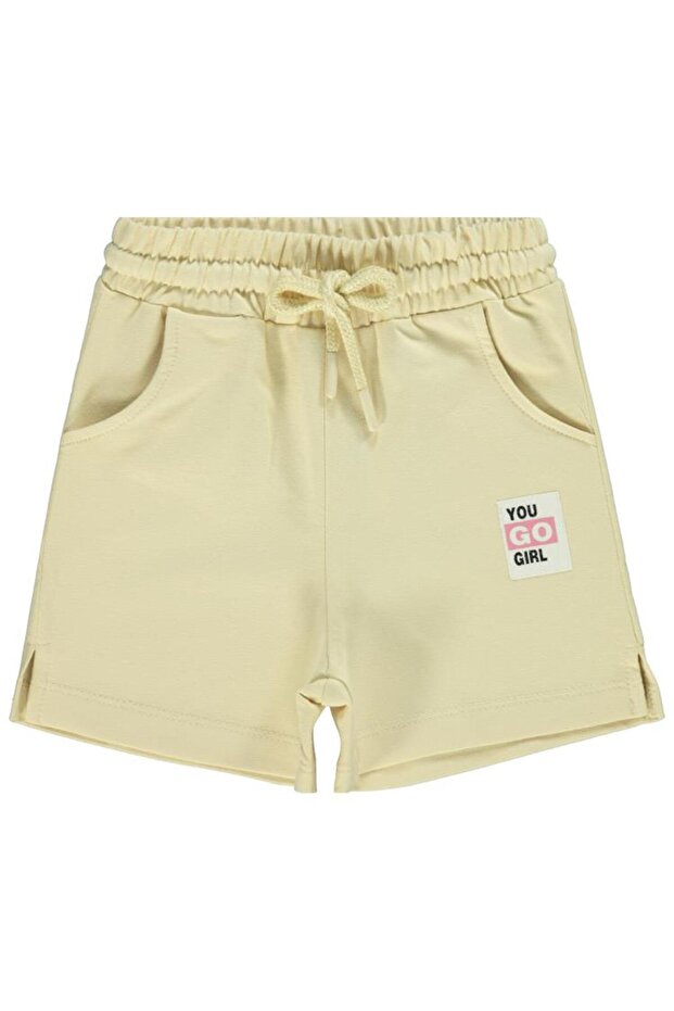 Basic 2-5 Yaş Şort - Sarı 5-6 Yaş - 1