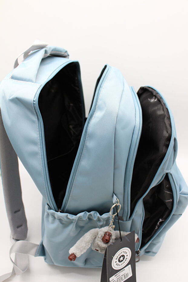 Backpack Moden Waterproof School Backpack 2500 Turquoise - 7