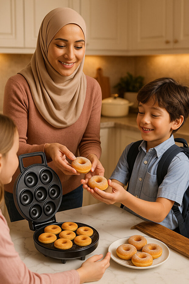 ماكينة صنع الدونات 7 قطع DLC-38264