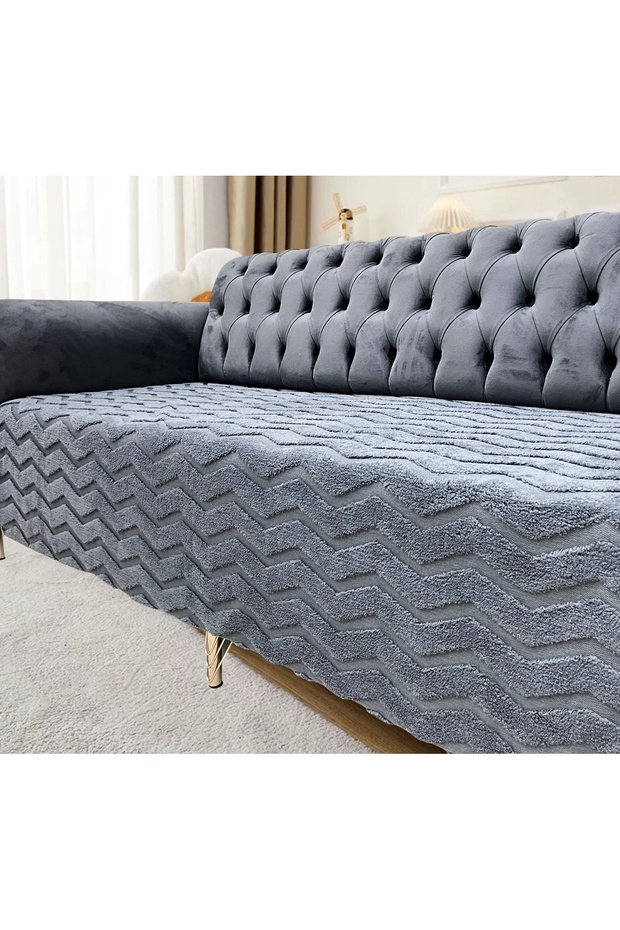 koltuk örtüsü 180cm x 110cm çekyat örtüsü koltuk kılıfı welsof kumaş çok kaliteli kalın - 2