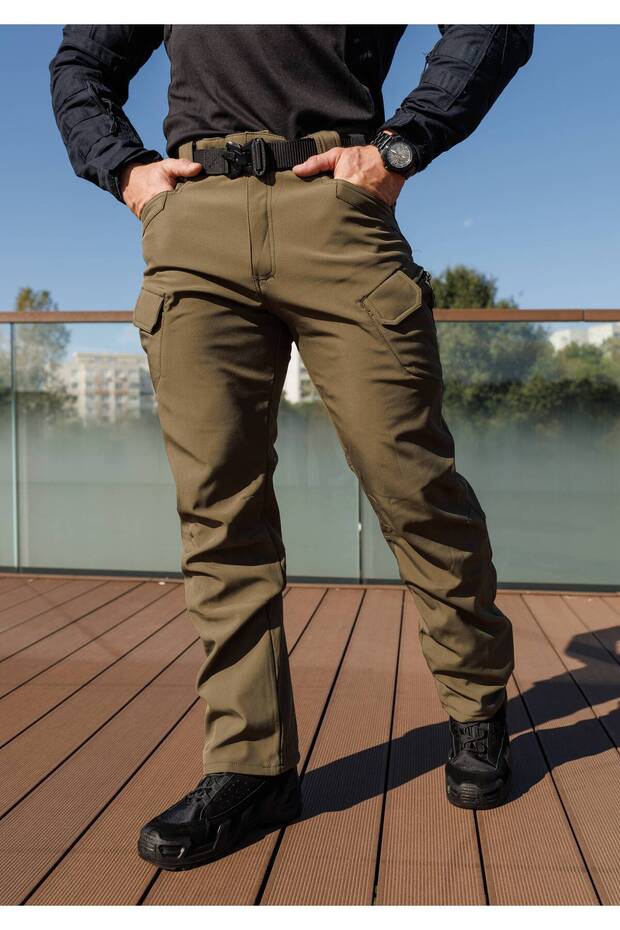 Pantaloni Softshell Pants 'Pantera' captusiti de iarna - 1